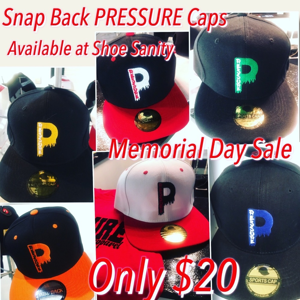 Snap Back Fitted Pressure Caps